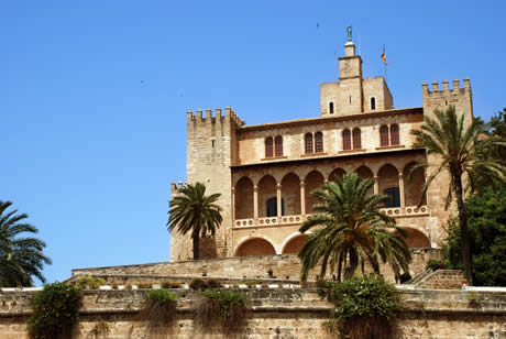 Almudaina palace palma de mallorca photo