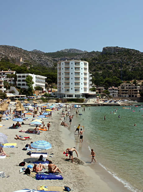 Beach in majorca photo