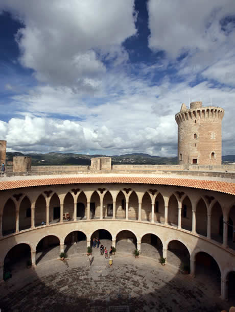 Bellver castle in majorca photo