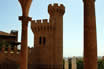 A view of almudaina palace in majorca