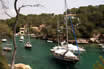 Boats In The Bay Of Cala Figuera Majorca