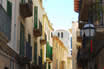 Catalan Narrow Street In Palma De Mallorca