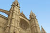 Facade Of Cathedral La Seu In Palma De Mallorca