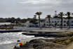 Ocean View With Cloudy Sky In Menorca Spain