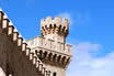 Tower Of The Medieval Castle In Palma De Majorca